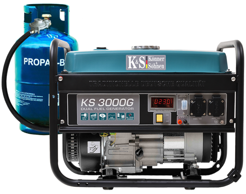 LPG/Gasoline generator KS 3000G