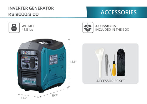 Inverter generator KS 2000iS CO