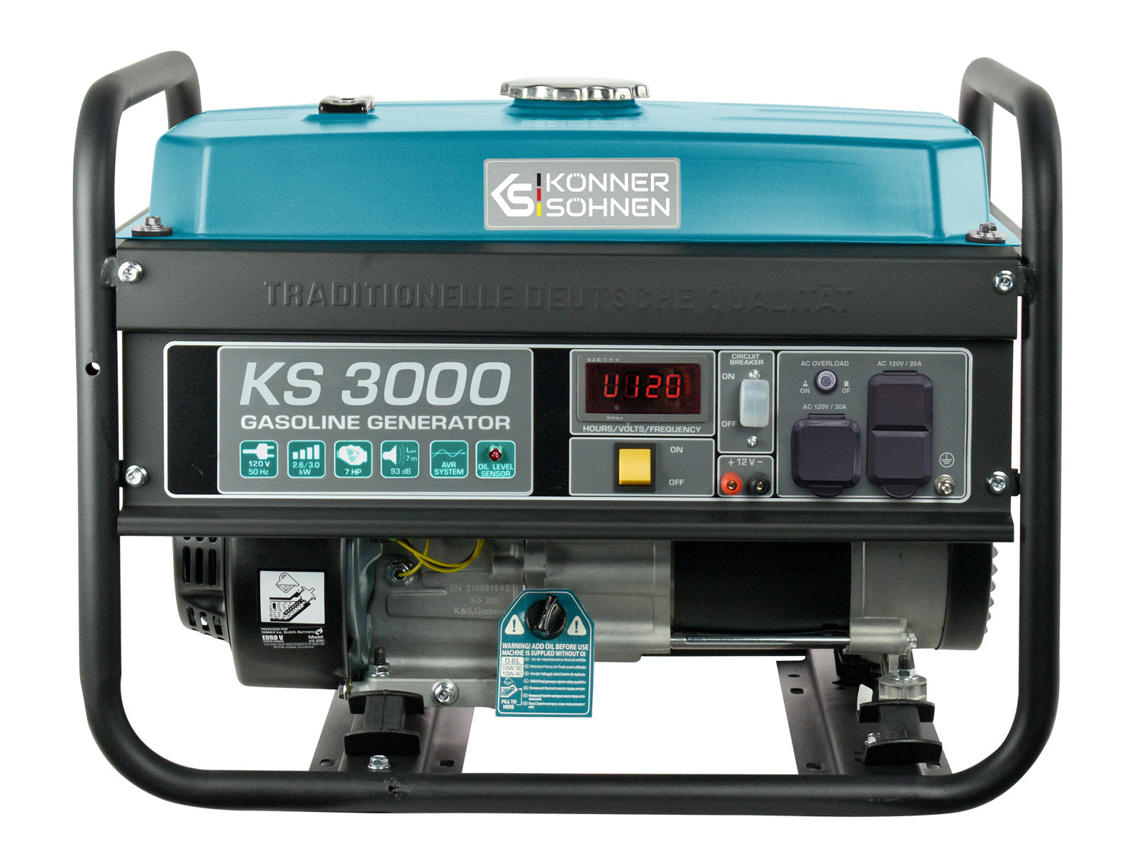 Generador de gasolina KS 3000