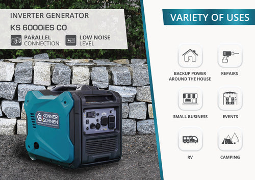 Inverter generator KS 6000iES CO