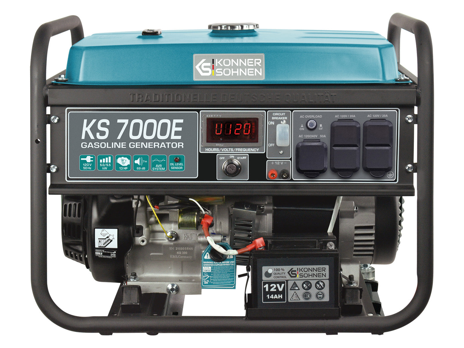 Generador de gasolina KS 7000E