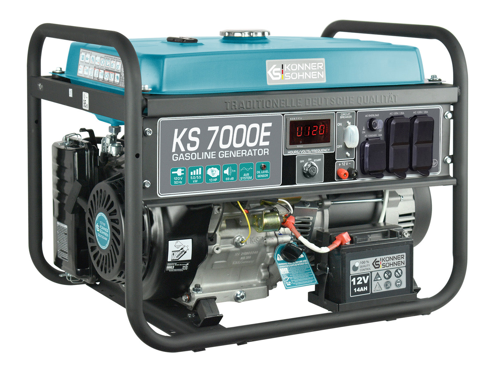 Generador de gasolina KS 7000E
