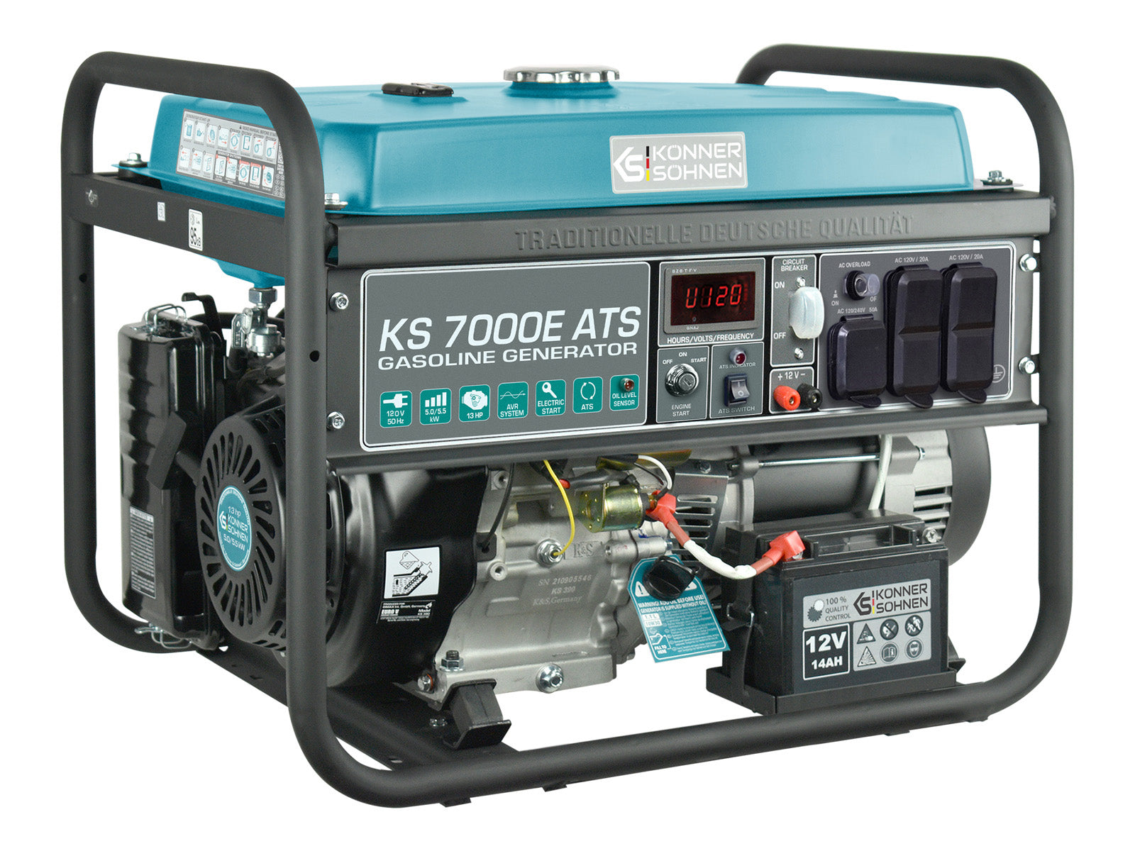 Gasoline generator KS 7000E ATS