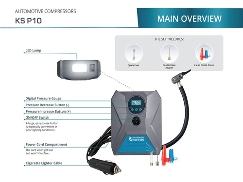Car air compressor KS P10
